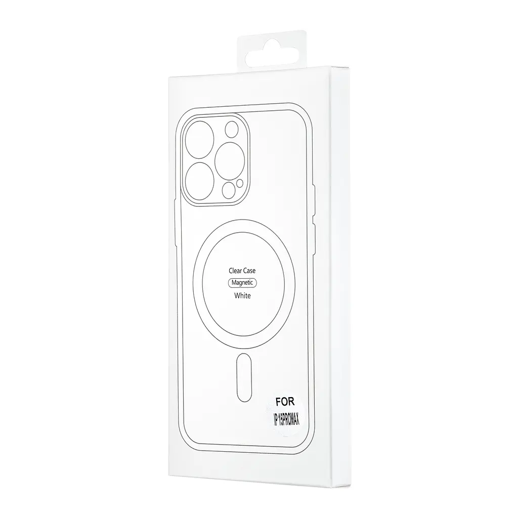 Чохол Color Edge with MagSafe (Protected Camera) iPhone 15 Pro Max White - фото 2