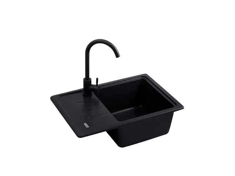 Кухонна мийка Kroner KRP Komposit SCH-6243 (CV031063) - фото 4