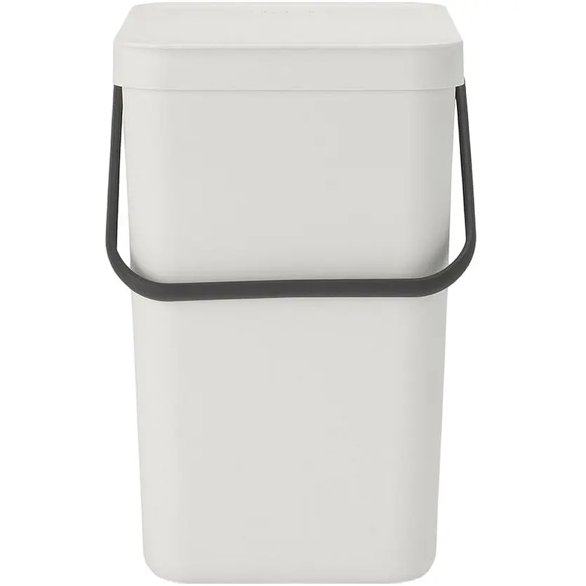 Ведро мусорное Brabantia Sort&Go 25 л светло-серое (214400) - фото 2