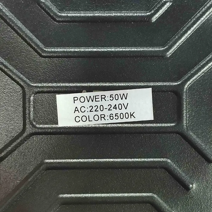 Прожектор светодиодный AEON Flood Light 50W, 6500K, IP66, уличный - фото 3
