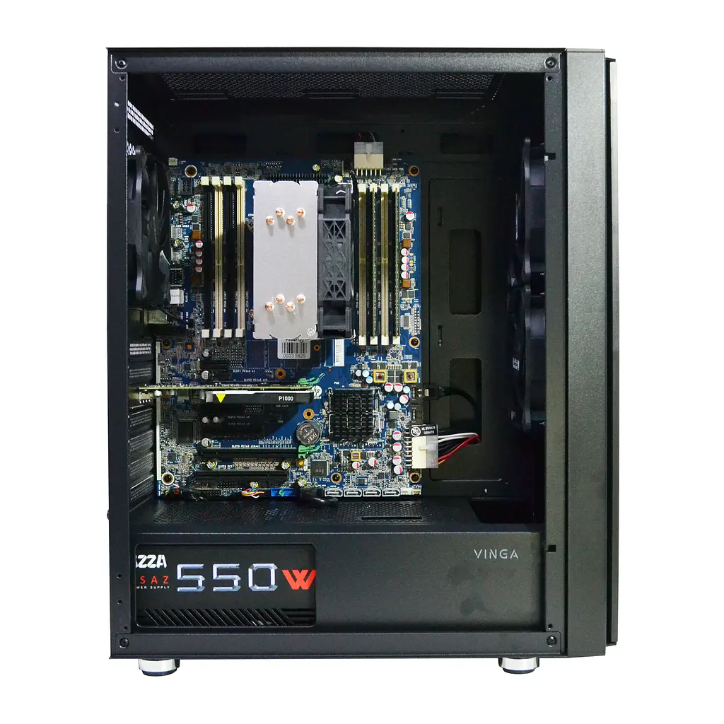 Рабочая станция Power Up #357 Xeon E5 2690 v3/32 GB/SSD 512 Gb/NVIDIA Quadro P1000 4 Gb - фото 3