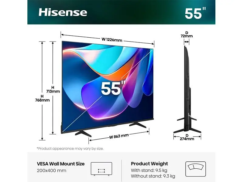 Телевізор Hisense 55A6S - фото 8
