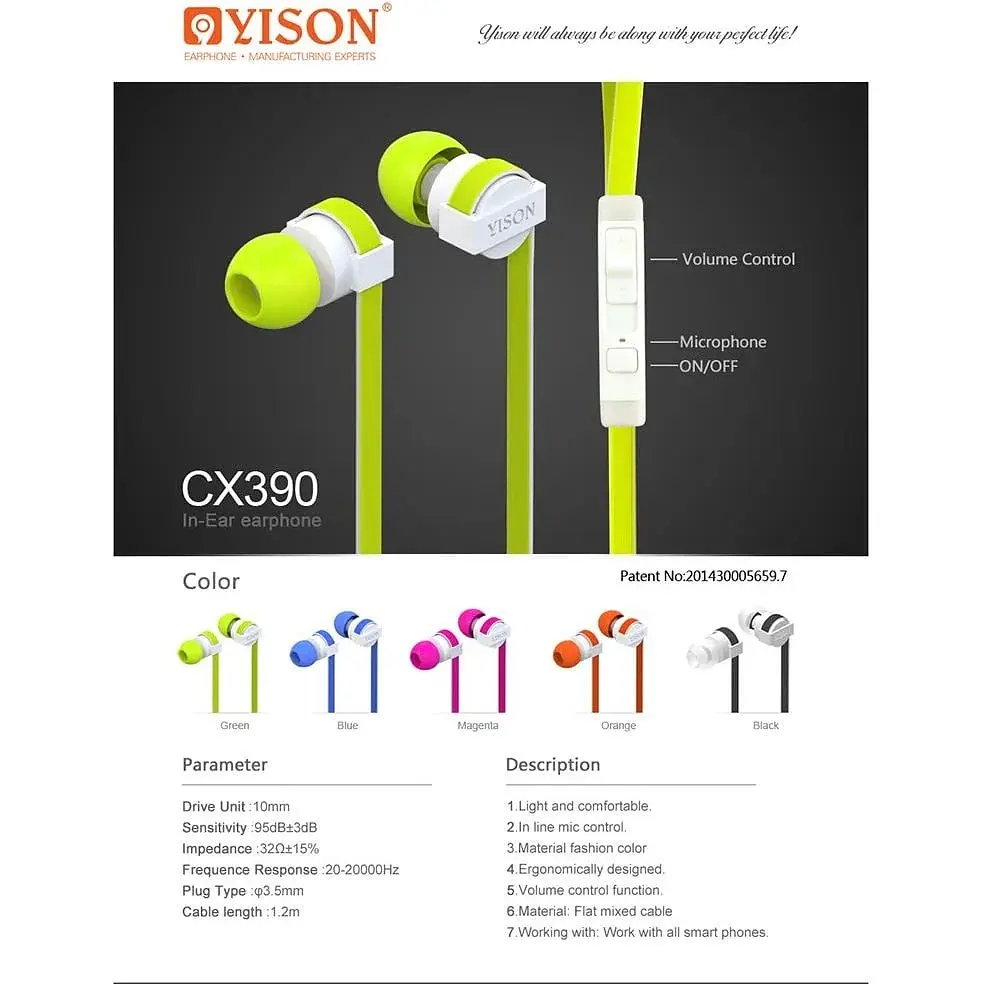 Навушники Yison CX390 - фото 2