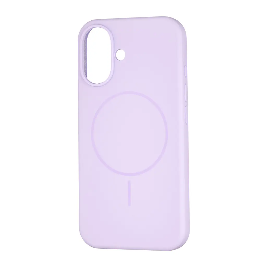 Чохол Silicone Case Full Cover with MagSafe iPhone 16 Lilac