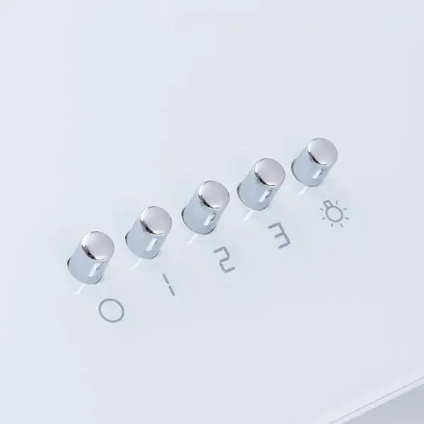 Витяжка Minola HDN 6222 WH/Inox 700 LED біла - фото 2