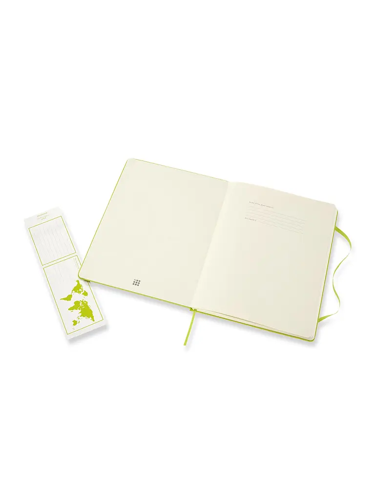 Записник Moleskine Classic великий, Лінійка Лимонний Зелений (QP090C2) - фото 3