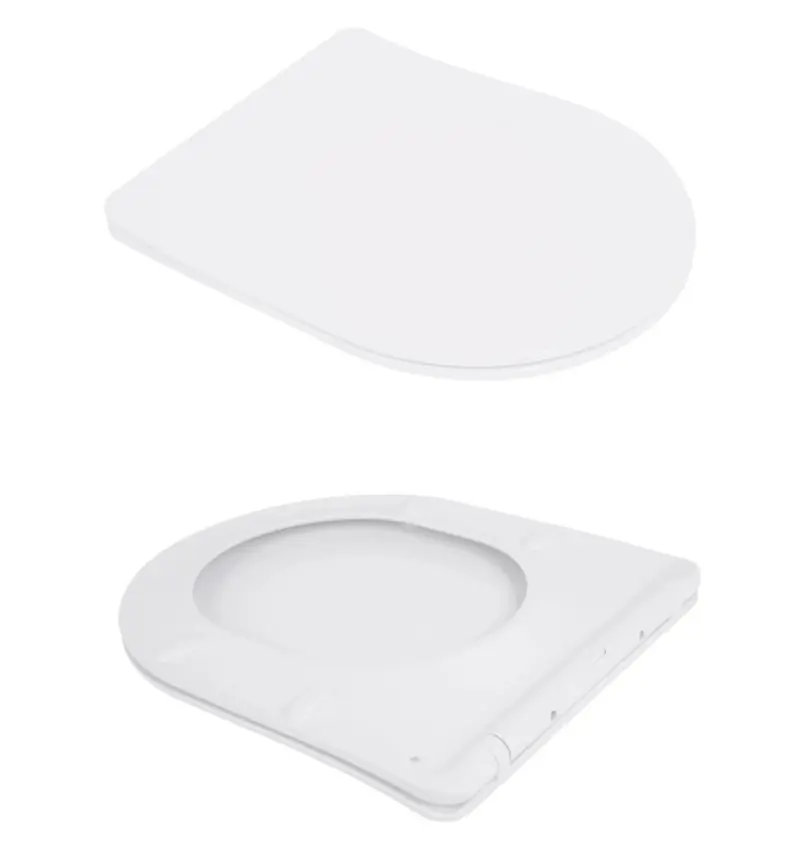 Унітаз підвісний Qtap Jay Rimless, з сидінням Slim Duroplast/ Soft-close/ Quick Relase QT07335177RW - фото 5