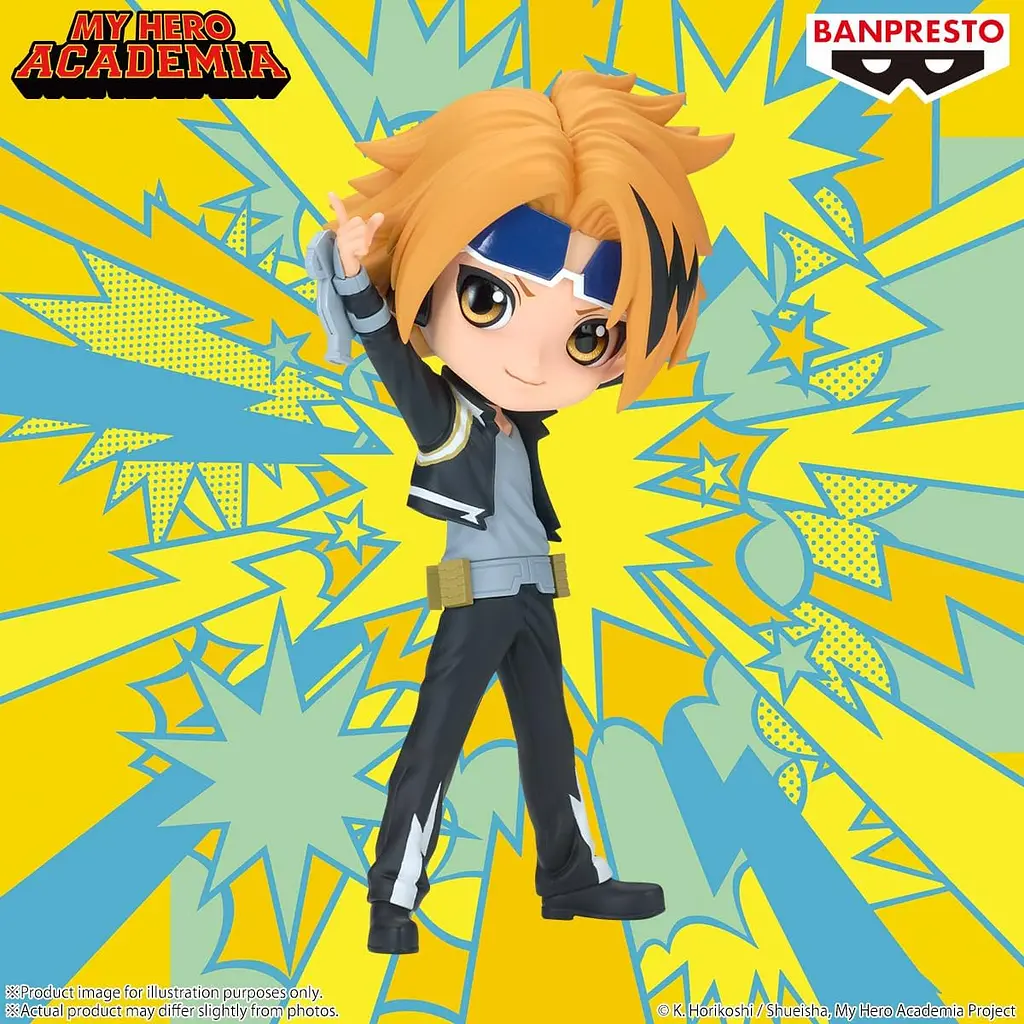 Фигурка Q posket Моя геройская академия Денки Каминари My Hero Academia Denki Kaminari 14 см QP MHA DK 14 - фото 5