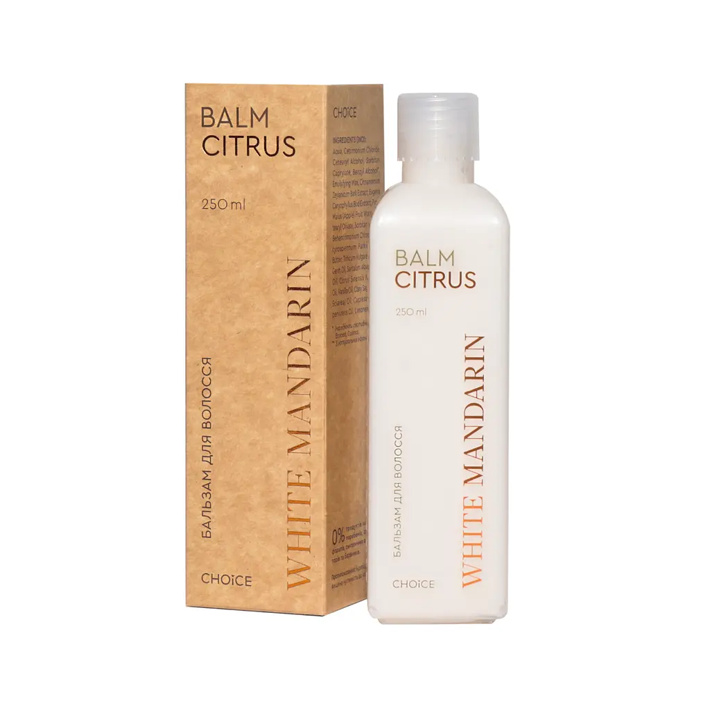 Бальзам для волосся серії Цитрус Citrus White Mandarin 250 мл