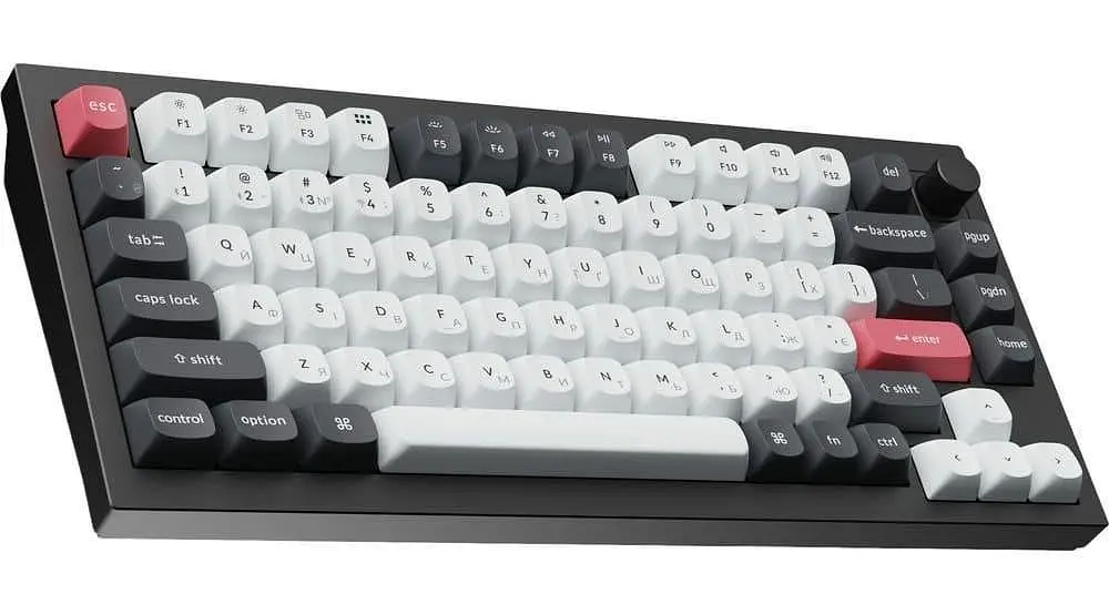 Клавіатура Keychron Q1 HE Magnetic Switch Black RGB (Q1H-M1-UA) - фото 3