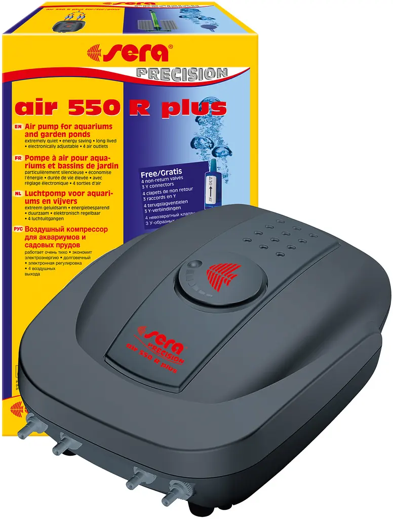 Компресор для акваріума Sera Air 550 R Plus 550 л/год plus 08816