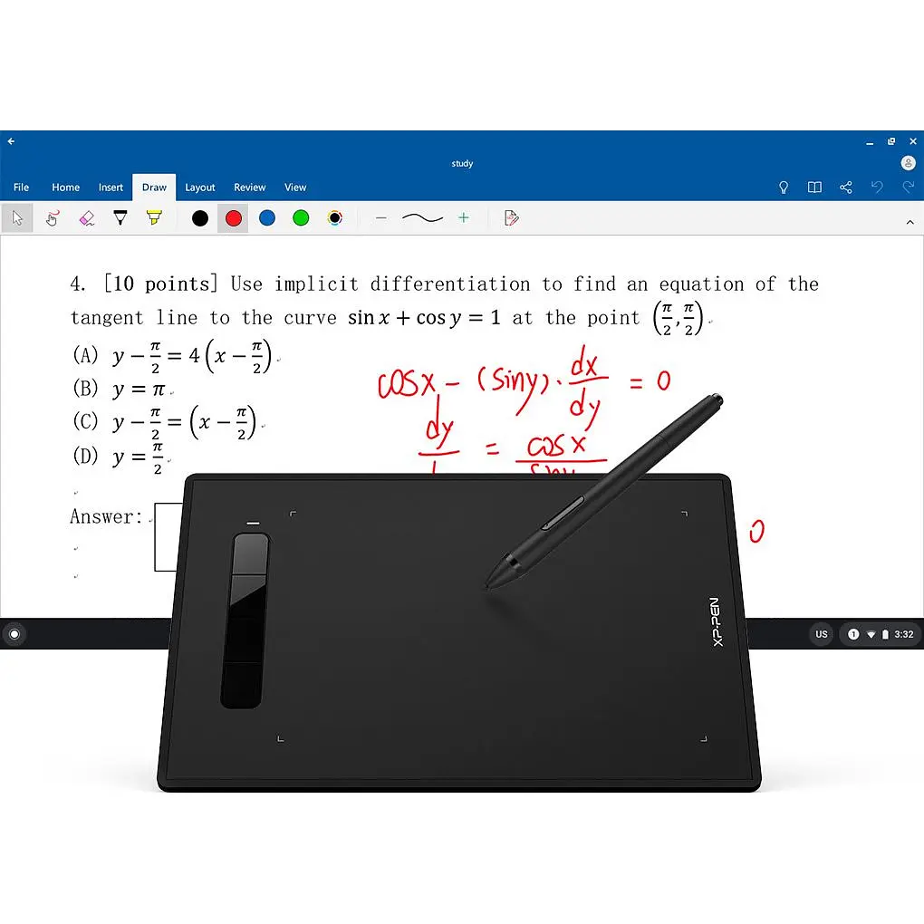 Графічний планшет XP-Pen Star G960S Black [127118] - фото 8