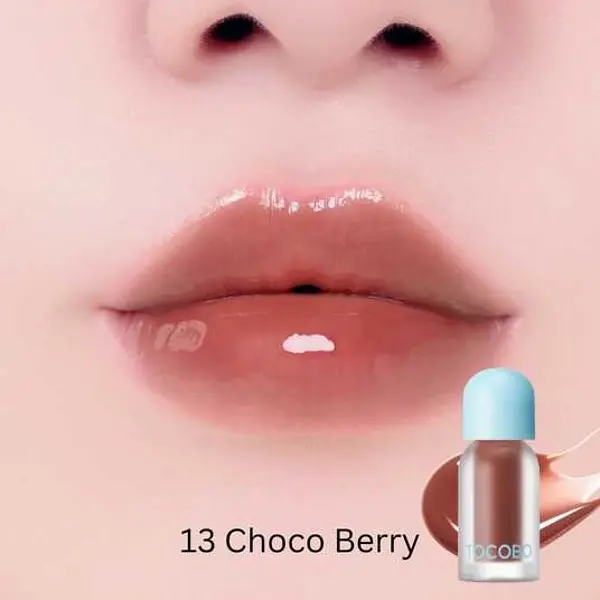 Олія блиск для губ Tocobo Juicy Berry Plumping Lip Oil - 13 Choco Berry 4 г (TOC067) - фото 3