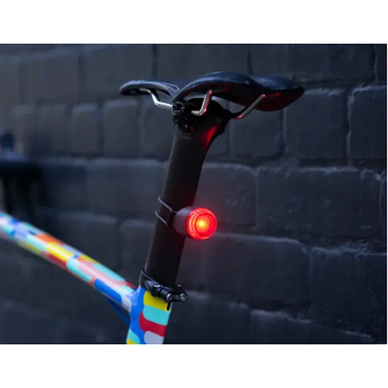 Задня велофара Knog Plug Rear 10 Lumens Black (12250) - фото 6