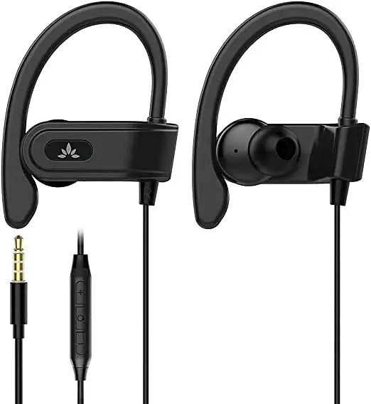 Навушники дротові Avantree E171Wired Sports Earphones Black