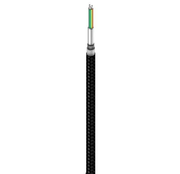 Кабель USB Type-C Xiaomi Braided 3 A (SJX 10 ZM) black 1 m UA UCRF - фото 3