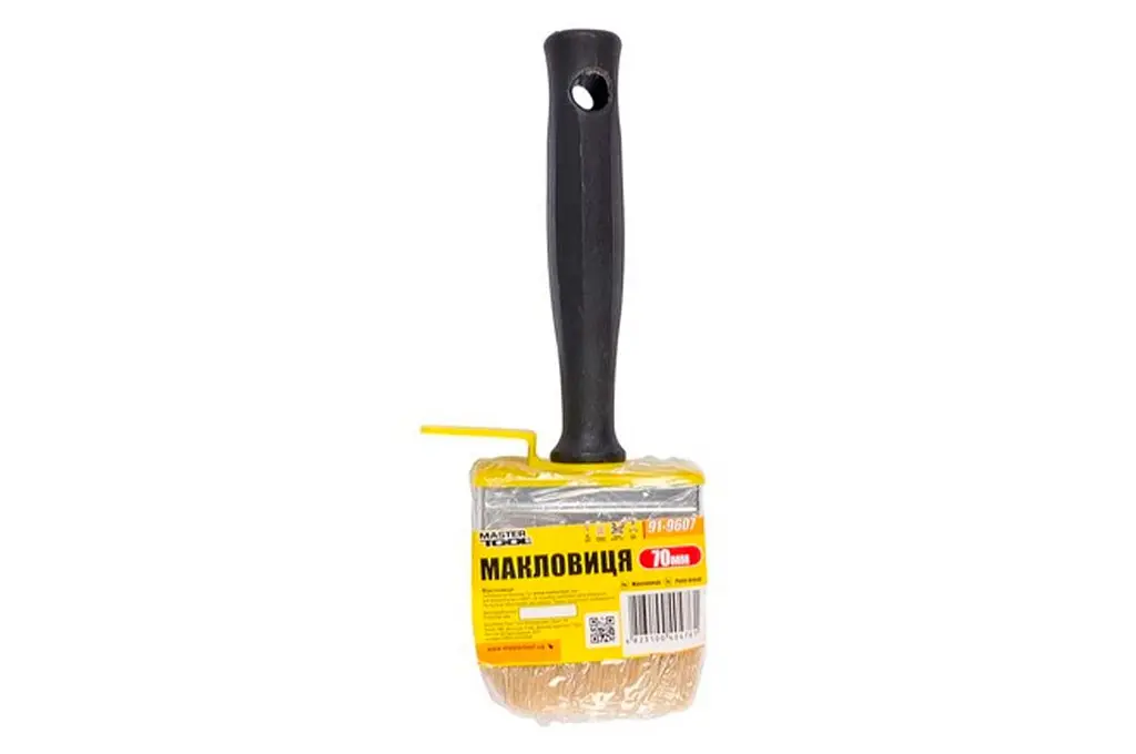 Кисть макловица малярная Mastertool 70 х 30 мм 91-9607 - фото 2