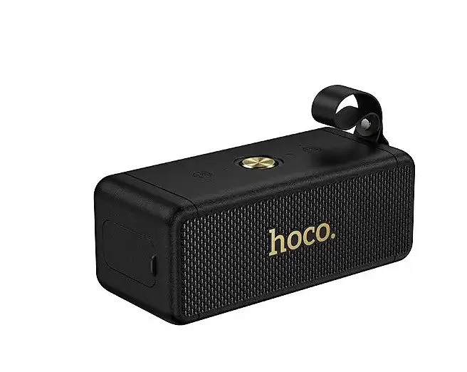 Колонка беспроводная – портативная акустика Hoco HT1 Pro 16w черная - фото 2