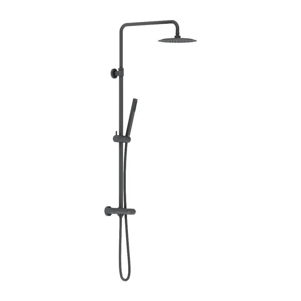 Душова система з термостатом Damixa Scandinavian Pure black 936800300