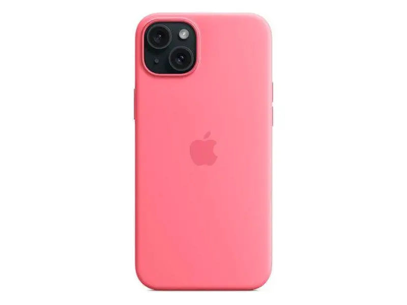 Чохол для смартфона Apple iPhone 15 Plus Silicone Case with MagSafe - Pink (MWNE3)