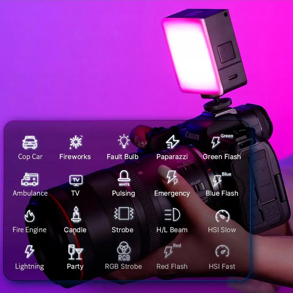 Накамерный свет Ulanzi VL49 Pro [91523] - фото 10