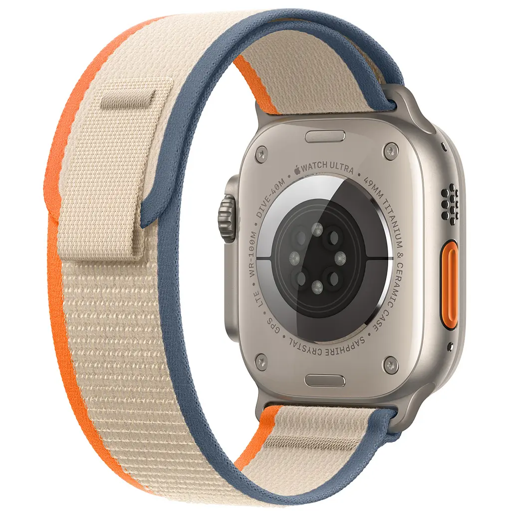 Ремінець нейлоновий для смарт-годинника Garmin 42,44,45,46,49 mm, Trail, бежевий, тканинний ремінець з регулятором довжини, на липучці, сумісний зі смарт-годинниками Garmin, ArmorStandart (ARM74231) - фото 3