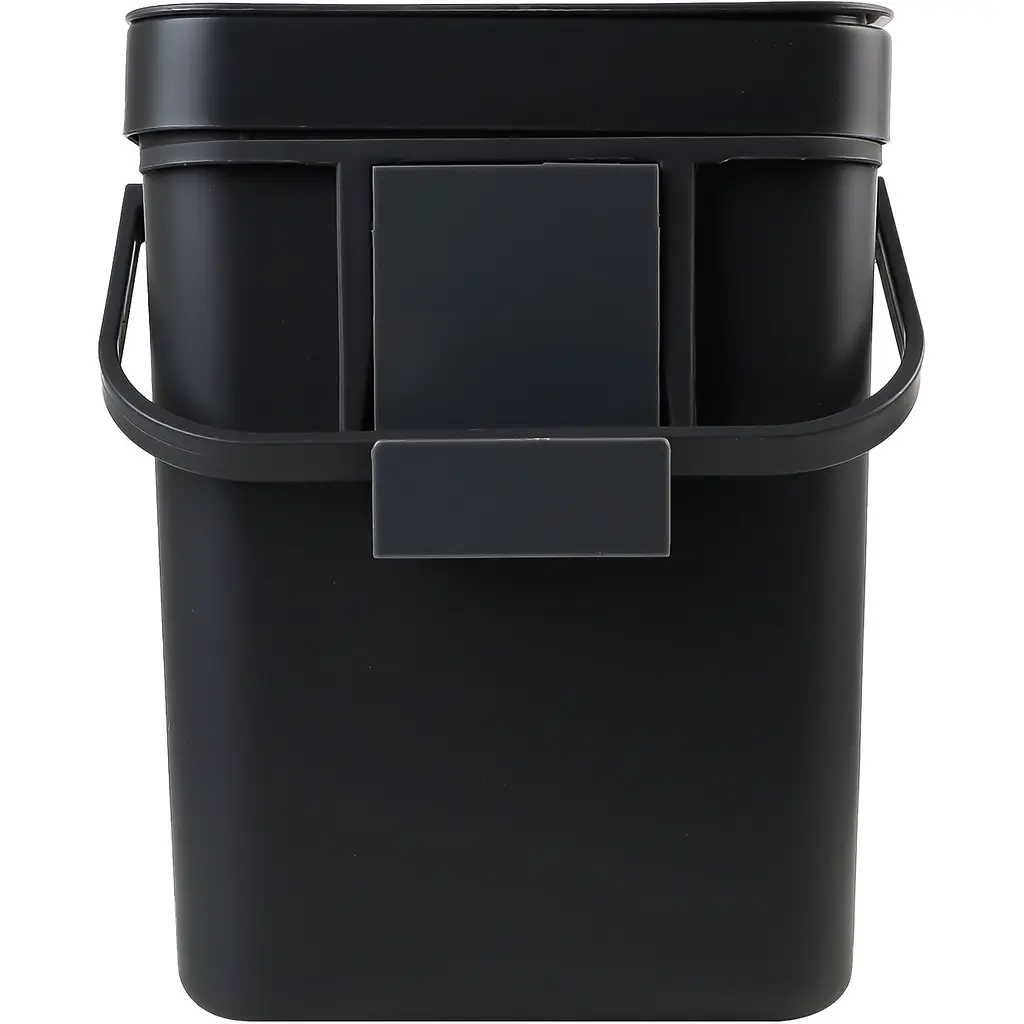 Відро для сміття MBM My Home з кришкою 3 л антрацит (BIN-11 3L ANTHRACITE) - фото 5