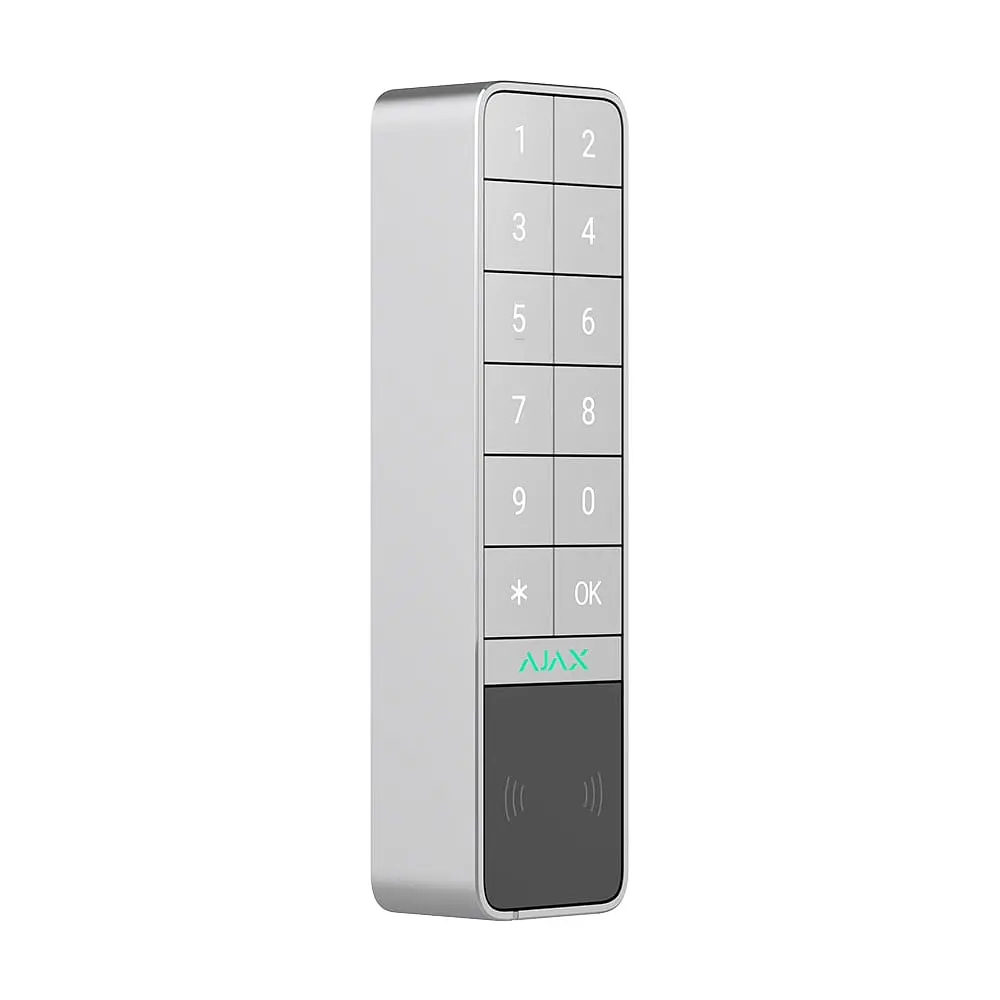 Бездротова клавіатура Ajax Keypad Outdoor White вулична IP66 (26-00582) - фото 3