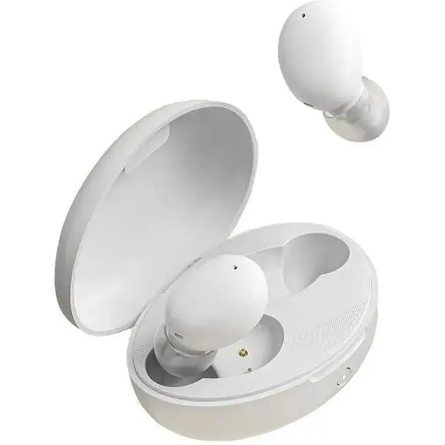 Навушники блютуз Xiaomi QCY T16 бездротова гарнітура біла - фото 2