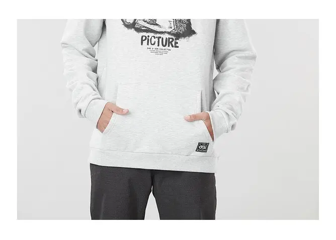 Толстовка Picture Organic Bear D-S Hoody XL Світло-сірий - фото 3