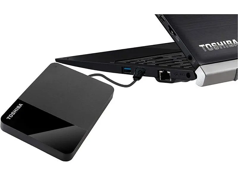 Зовнішній жорсткий диск Toshiba Canvio Ready 1 TB Black (HDTP310EK3AA) - фото 4