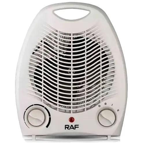 Тепловентилятор (вітродуйчик) RAF R.1181 спіральний трубчастий електронагрівач для підлоги/настільний для дому та офісу 3 режими 2000 Вт білий (24399-R.1181_446) - фото 2
