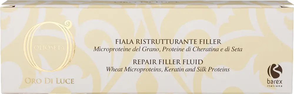 Відновлювальний флюїд-філер Barex OLIOSETA REPAIR FILLER FLUID 15 мл (АМПУЛА) - фото 3