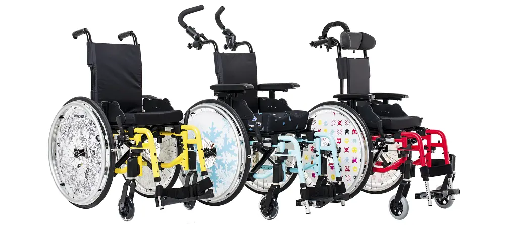Активне дитяче крісло колісне Invacare Action 3 Junior Evolutive (Action 3 Junior Evolutive-1742) - фото 5