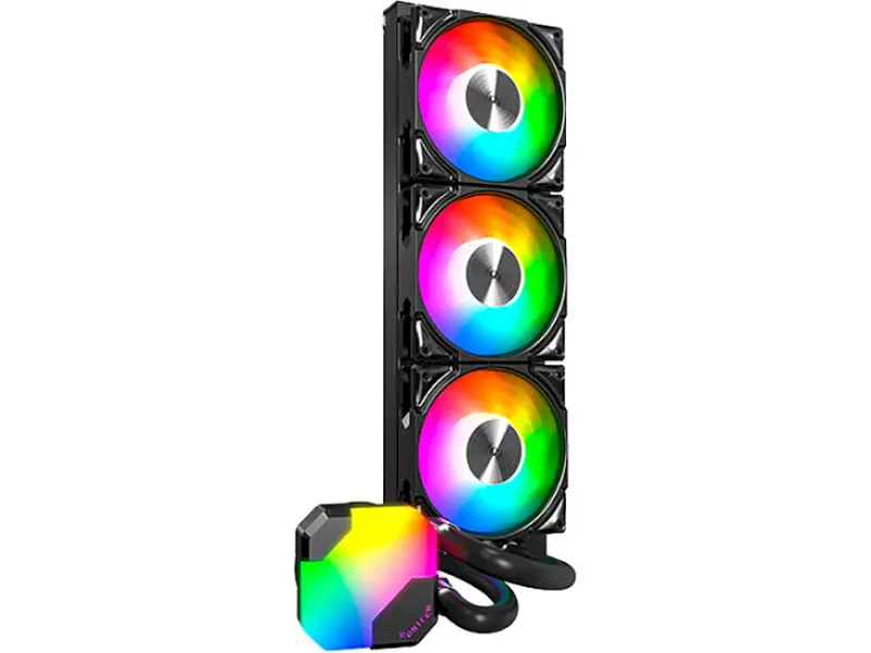 Водяне охолодження Montech Hyperflow ARGB 360 Black - фото 2