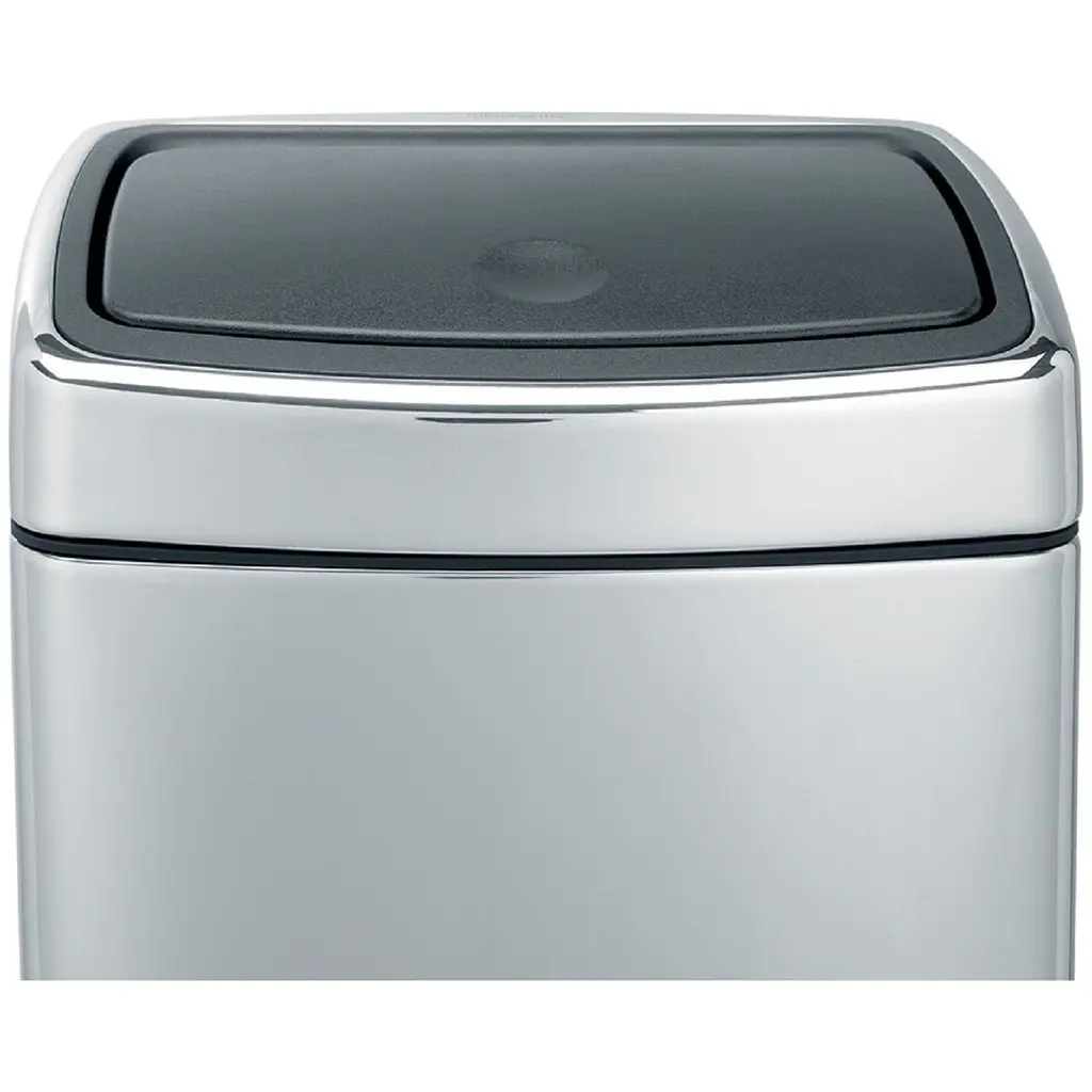 Ведро для мусора Brabantia Touch Bin полированная сталь 10 л (477201) - фото 8