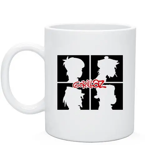 Кружка GeekLand Gorillaz Demon days 02,33 330 мл белая - фото 2