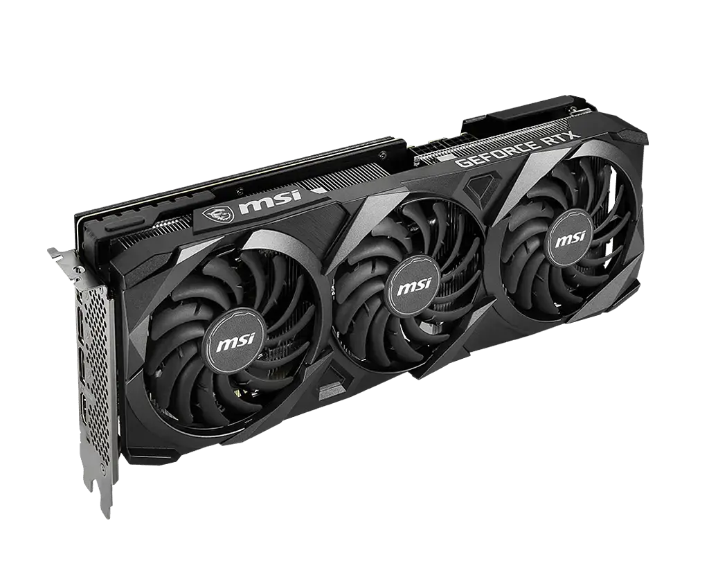 Відеокарта GeForce RTX 3060 Ti 8GB MSI Ventus 3X OC (RTX 3060 Ti VENTUS 3X 8GD6X OC) Б/В - фото 2