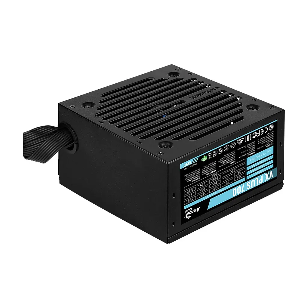 Блок живлення AeroCool 700W VX Plus Stealth (ACPN-VS70AEY.12) - фото 4