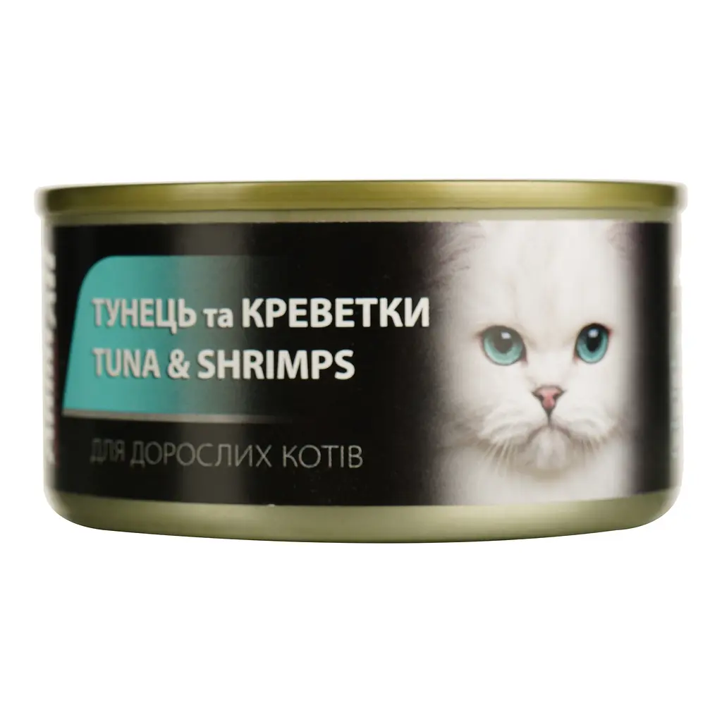 Влажный корм для кошек AnimAll, тунец с креветками, 85 г - фото 2