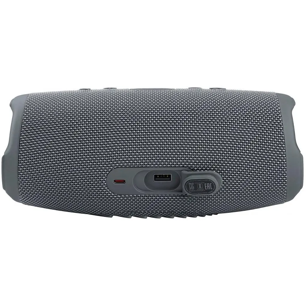 Акустическая система JBL Charge 5 Grey (JBLCHARGE5GRY) - фото 4
