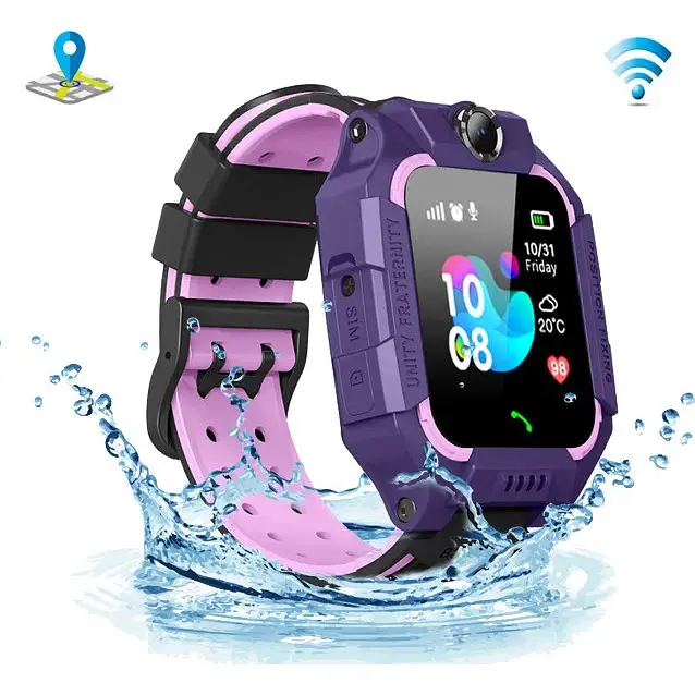 Дитячий смарт-годинник Smart Baby Watch Q19 Purple (16508-hbr) - фото 4