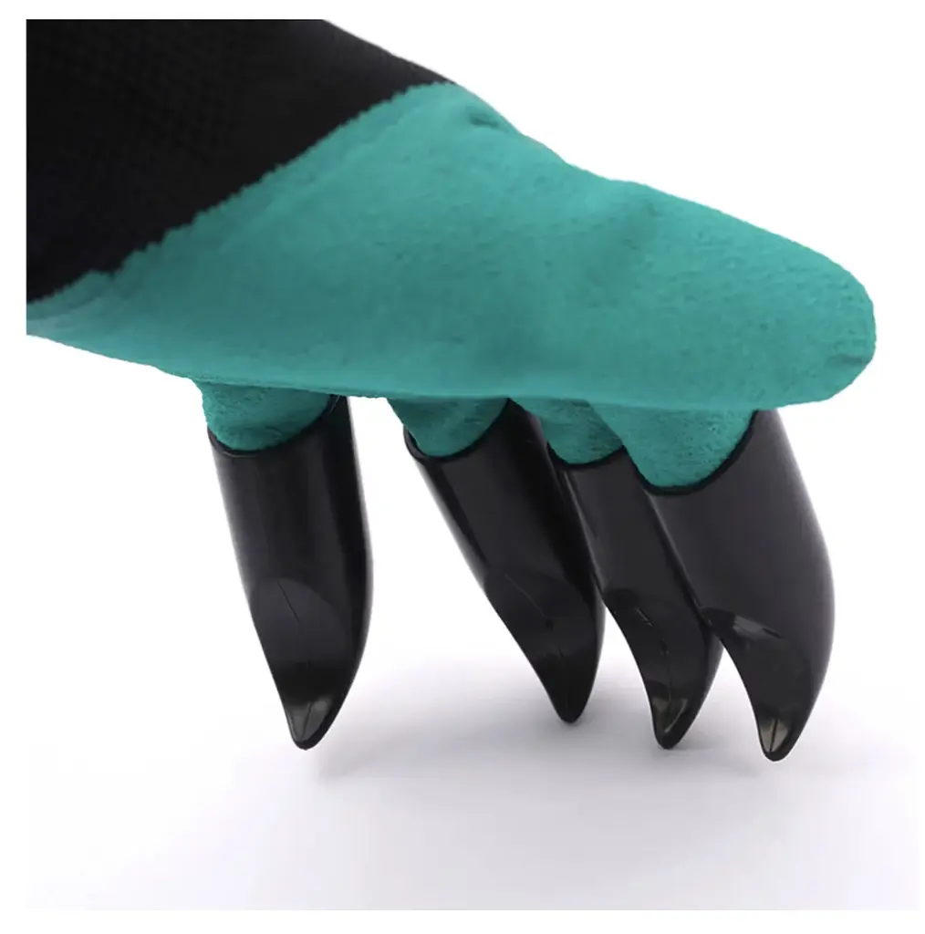 Садові рукавички з кігтями Garden Gloves LY-557 - універсальний інструмент LY-557 для городу - фото 4