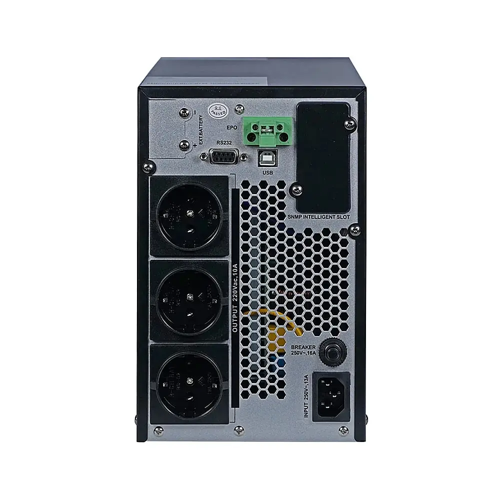 Джерело безперебійного живлення Kraft KRF-T2000VA/2KW(LCD)Ex Pro Online UPS під зовнішній акумулятор (42-00018) - фото 5