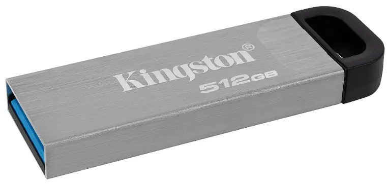 Flash Drives DataTraveler Kyson 512GB USB 3.2 (DTKN/512GB) Silver/Black Kingston teh0023306 - фото 3