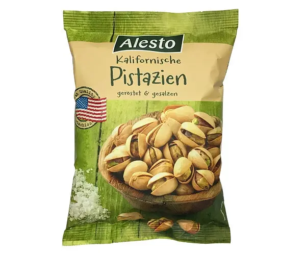 Фісташки Alesto Pistachios Roasted & Salted 250 г.