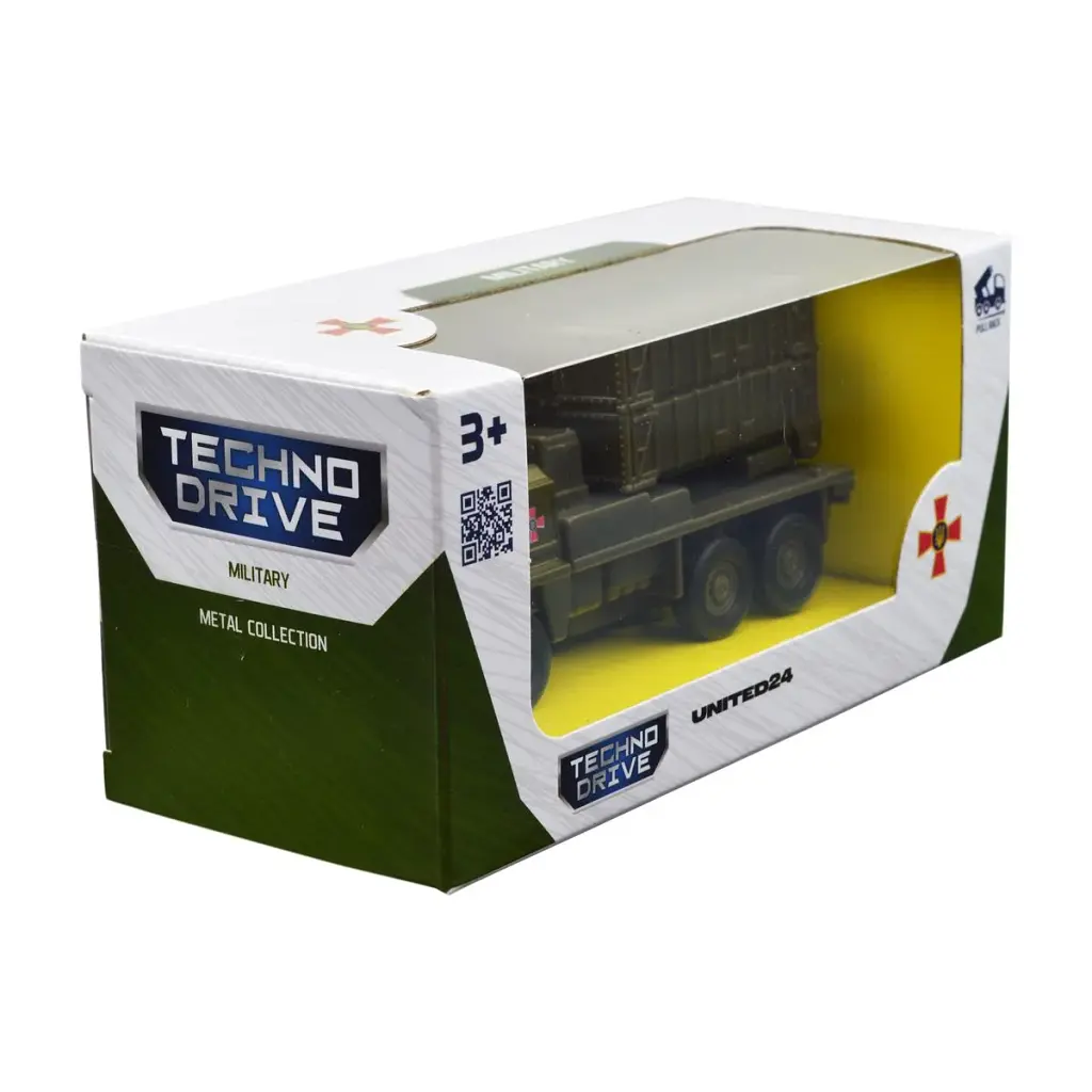 Машинка для дітей TechnoDrive Реактивна система залпового вогню (250330W) - фото 3
