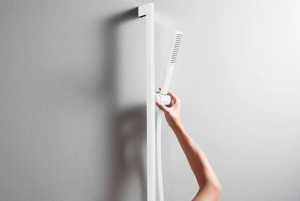 Душовий гарнітур Hansgrohe Pulsify S EcoSmart+ зі штангою 65 см matt white 24373700 - фото 3