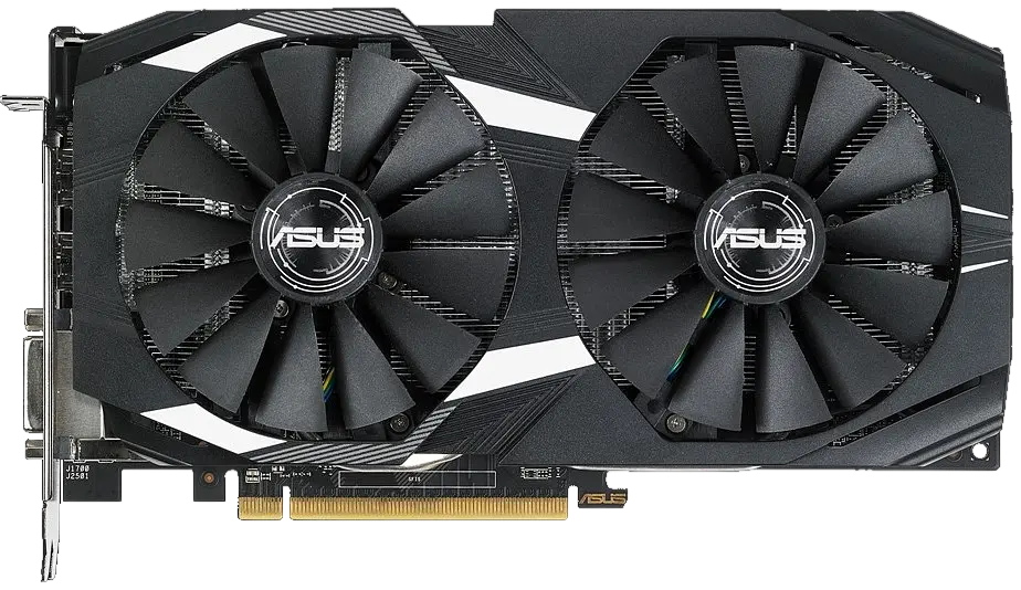 Відеокарта AMD Radeon RX 580 4GB Asus Dual OC (DUAL-RX580-O4G) Б/В - фото 2