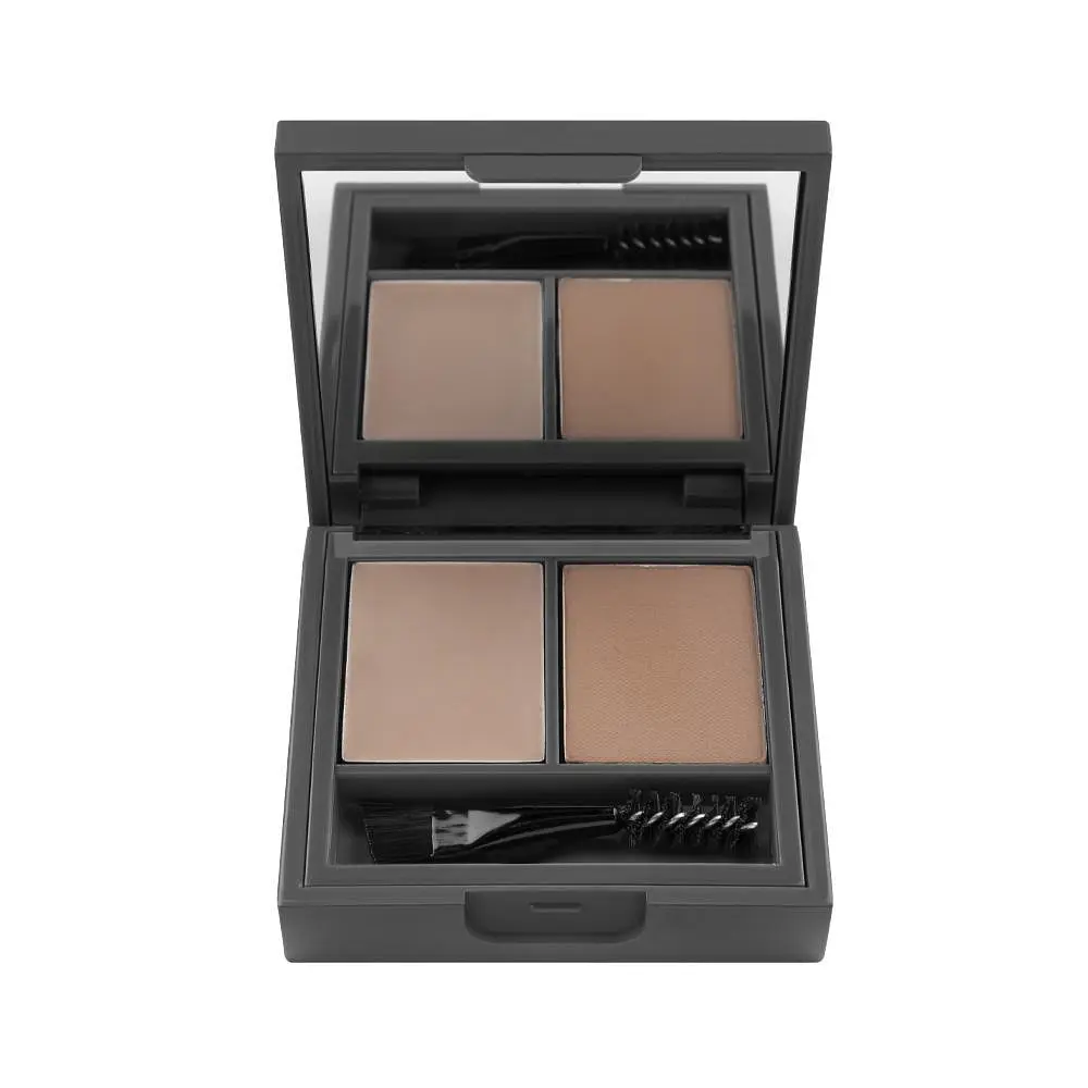 Палетка для макіяжу брів ALIX AVIEN 702 BROWN, 2х1,5 г (Liv253414)